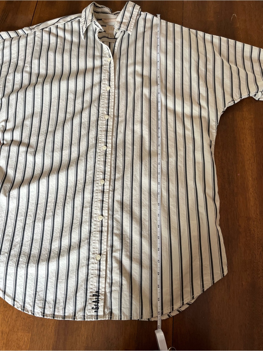 Gap × BÉIS Poplin Dolman Big Shirt - Picture 6 of 11